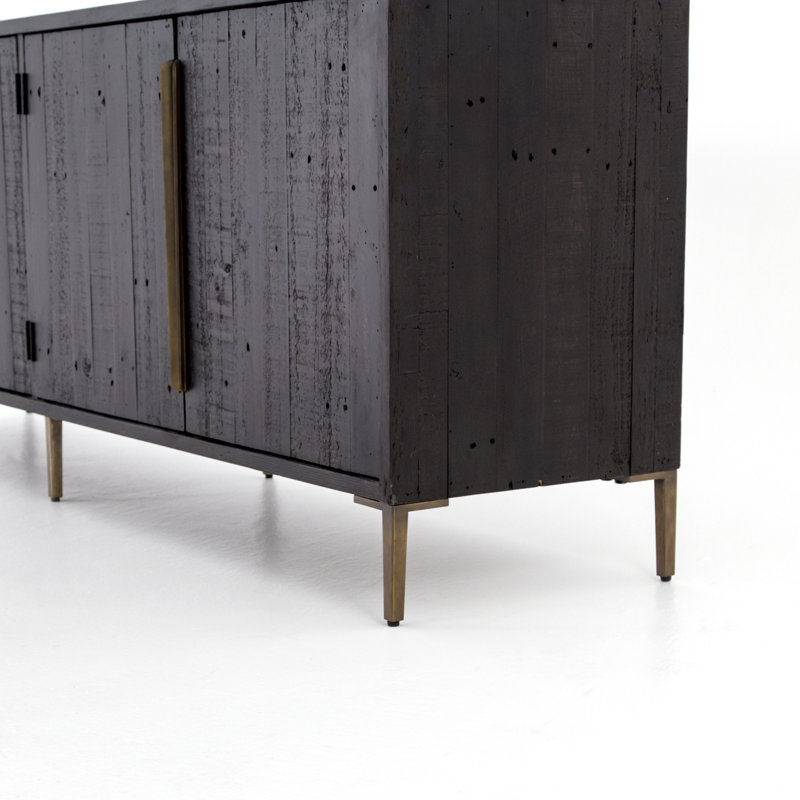 Wyeth 88'' W Sideboard, Dark Carbon