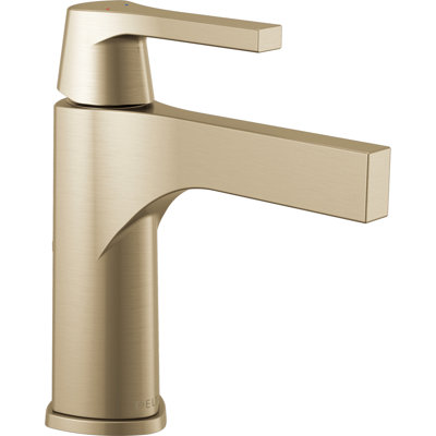Zura Single Hole Bathroom Faucet with Drain Assembly