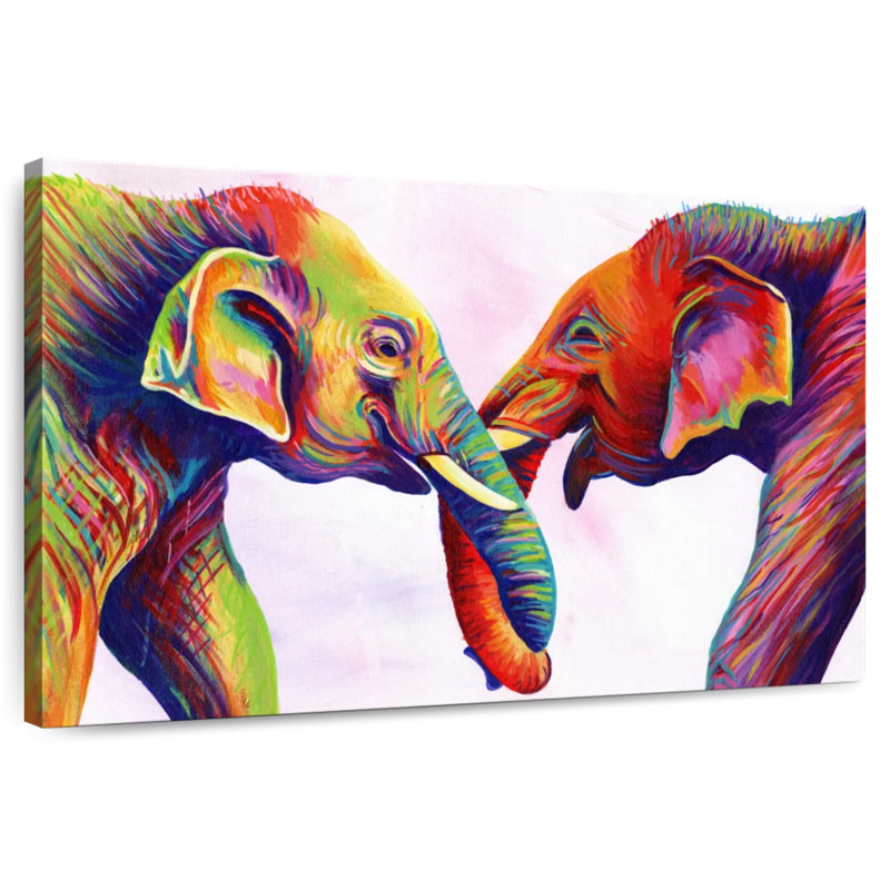 Brampt Elephant Calves, 8" H x 12" W