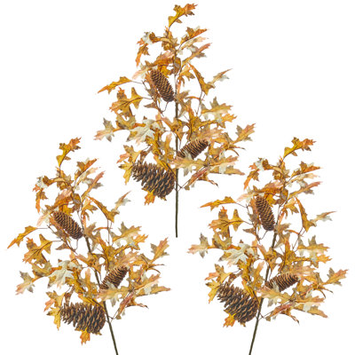 32" Autumn Maple Leaf Spray
