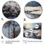 Winter Rivier Tranquility I, reproduction d'art sur toile-1744582155-1744582159