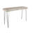 Vogelsang Wood Brown Console Table with Black Metal Hairpin Legs