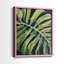 Reproduction encadrée Nocturnal Monstera I-Premium - prête à être accrochée - aucun clou requis - aucun clou requis-280901705-280901706
