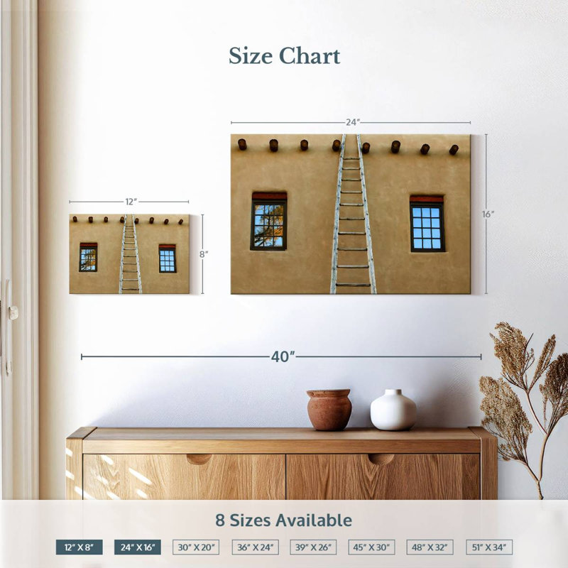 Adobe House Staircase