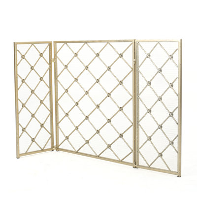 Prater Iron Fireplace Screen