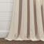 Cotton Blend Semi Sheer Curtain Pair-1480733993