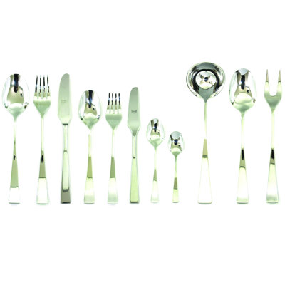 Ensemble de couverts Italia - 99 pièces - Acier inoxydable