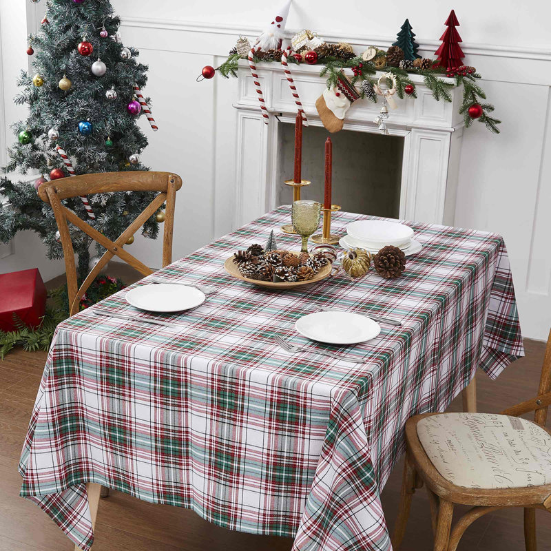 The Holiday Aisle® Holiday Kayelani Tablecloth, 52" W x 70" L