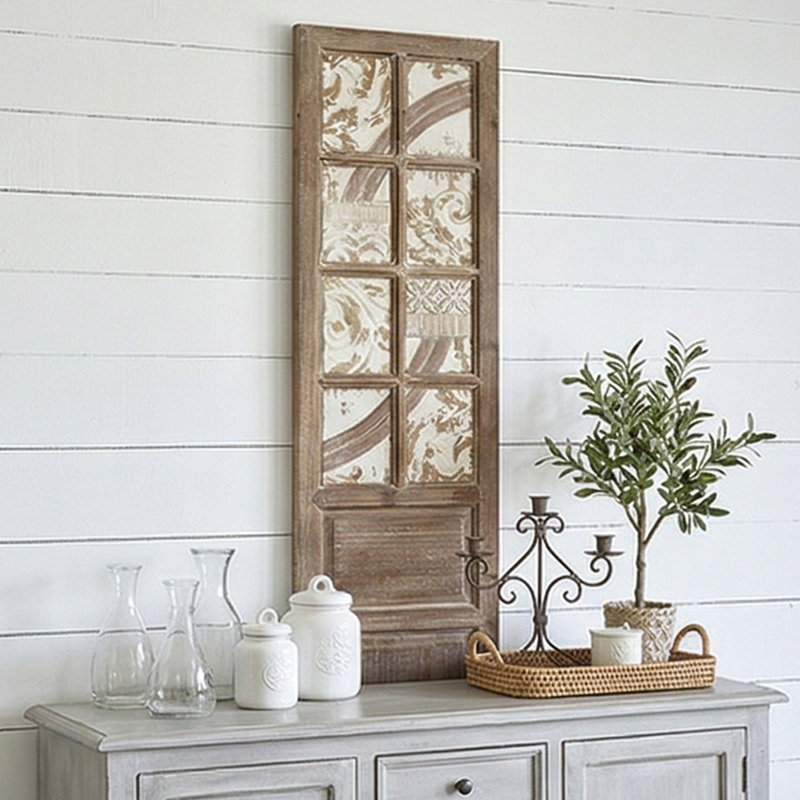 15x73.2" Wooden Decorative Panel