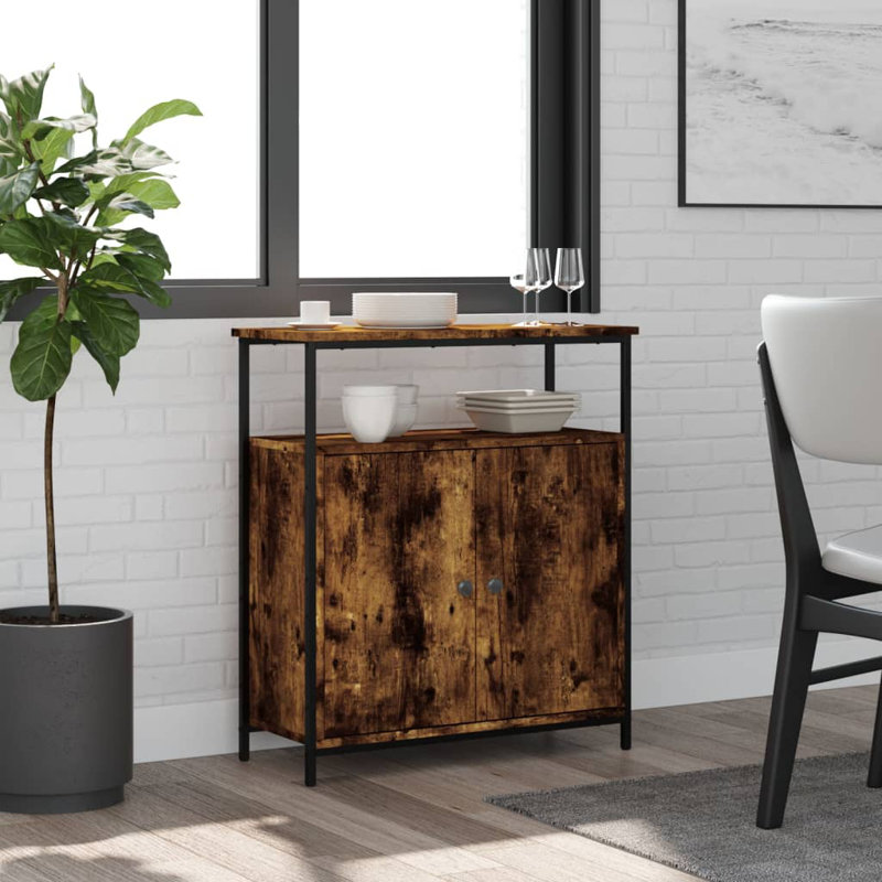 Pasho 70cm Sideboard, Smoked Oak