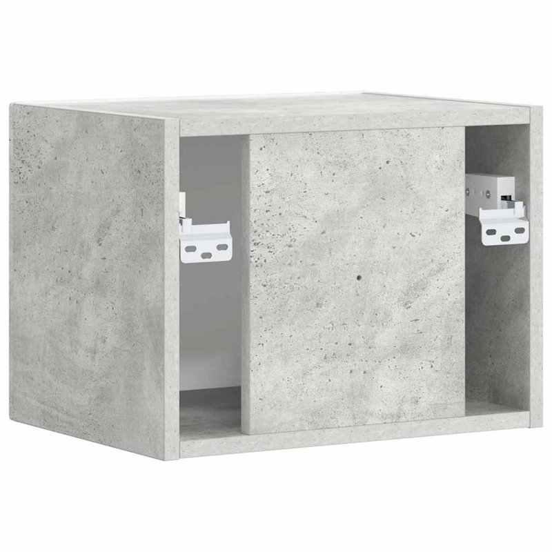 Unfinished TV Stand, Concerte, 29.5cm H x 39cm L x 31cm W