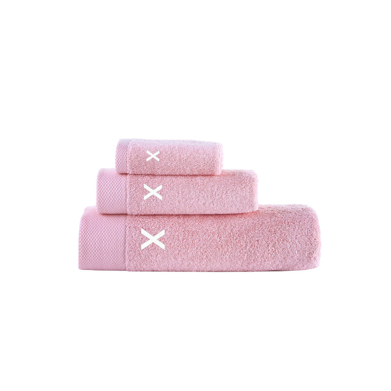 Dierks 3 pcs Towel Set, Pink, X