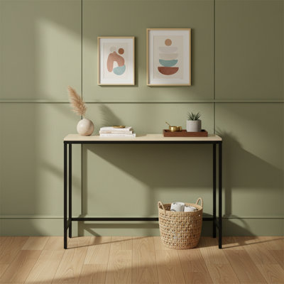 Beige Practical TV Stand, Metal Structure, For Living Room Entry Bedroom Hotel