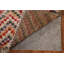 Tapis de couloir damier marocain en laine noué à la main 3 x 10
