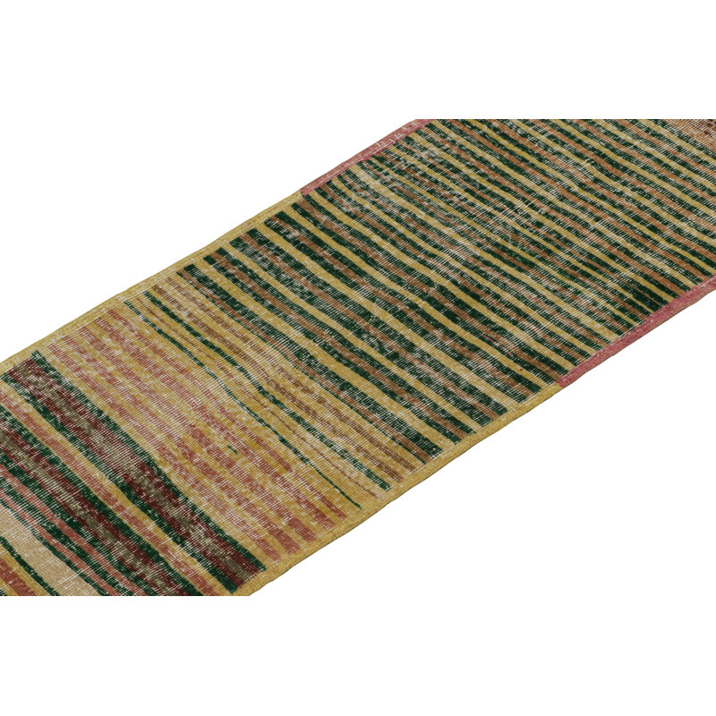One-of-a-Kind 2'2" X 7'5" Hand Knotted Area Rug