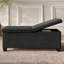 Banc de rangement avec repose-pieds Vérrant Boucle-640496183-641225999
