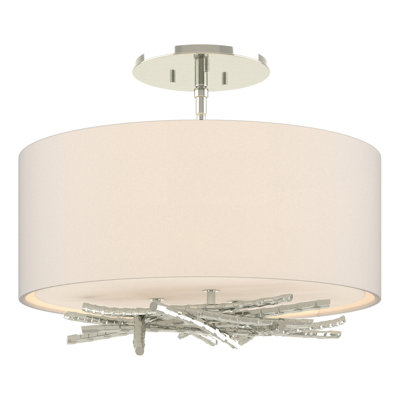 Brindille 3 - Light Semi Flush Mount