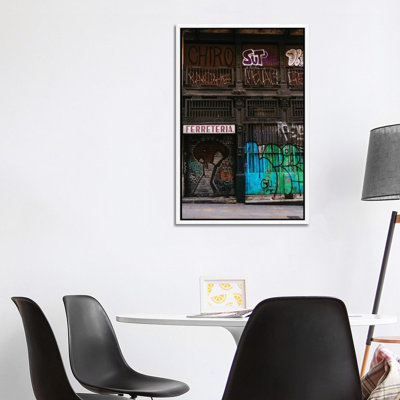 Barcelona Graffiti II by Bethany Young - Print on Canvas