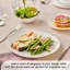 Glass Dinnerware Set 24 Piece - Service for 6