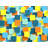 Glass Grids Handmade Modern Abstract Wall Decor on Glass