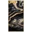 «Golden Veins I Crystallus», reproduction d'art sur toile encadrée lustrée