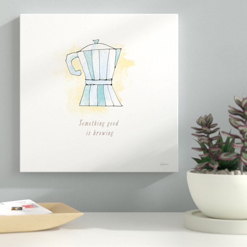 "good brassing i" , impression sur toile tendue, H 12 po x l 12 po x P 1,5 po, Pas de tapis, Toile tendue