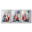 NAUTICAL Series CDXV III - Impression personnalisée de qualité supérieure avec passe-partout - 3 pièces-343054319-343054096