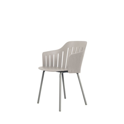 Choice Chair Indoor and Four Steel Legs Base with Upholstery Cover Set (Cane-line Zen Seat-Back Cover)