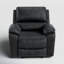 Fauteuil inclinable standard en cuir véritable de 40,5 po de largeur igipa-33366058