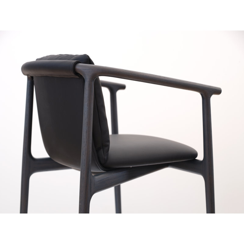 Charlie Armchair, Bellagio 2 Black 7925, Black Oak