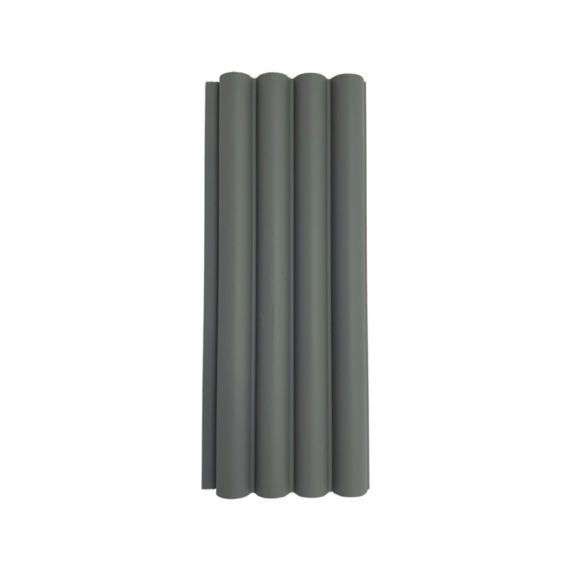 Panneau mural 3D 3,94 po x 110 po, Chêne naturel mat doux au toucher