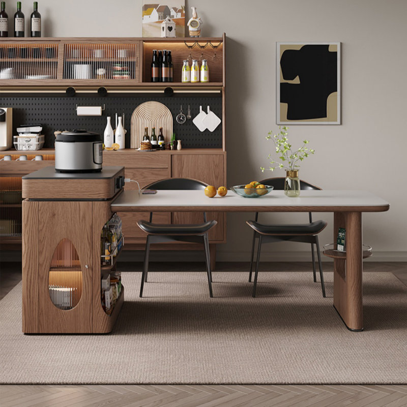 Simple and Classic Retractable Dining Table