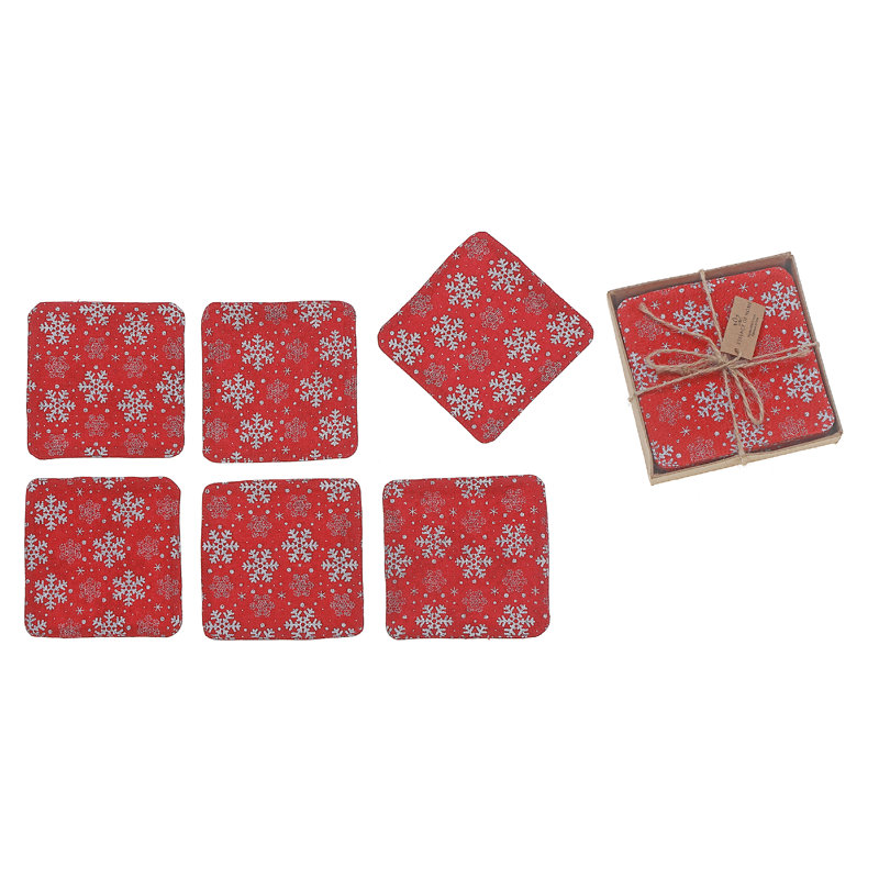 6 sous-verres 6 pièces