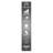 Daewoo 2500W Electric Radiator Space Heater with Adjustable Thermostat