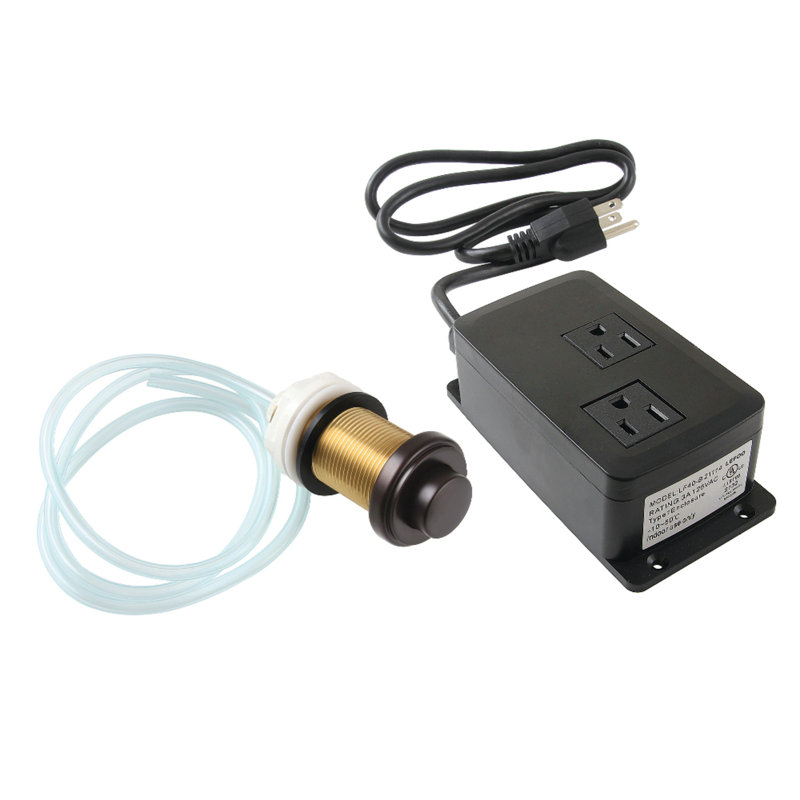 Kingston Brass Trimscape Dual Outlet Garbage Disposal Air Switch Kit