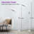 68.5" LED Dimmable Standing Lamp with Double Head,18W Super Bright LED Floor Lamp with Remote-102958270