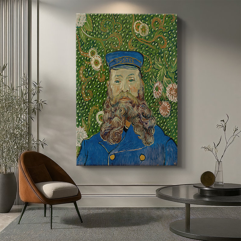 Portrait de Joseph Roulin - Toile tendue par Vincent Van Gogh, 32 x 48