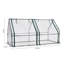 Metal Hobby Greenhouse with Window Opening