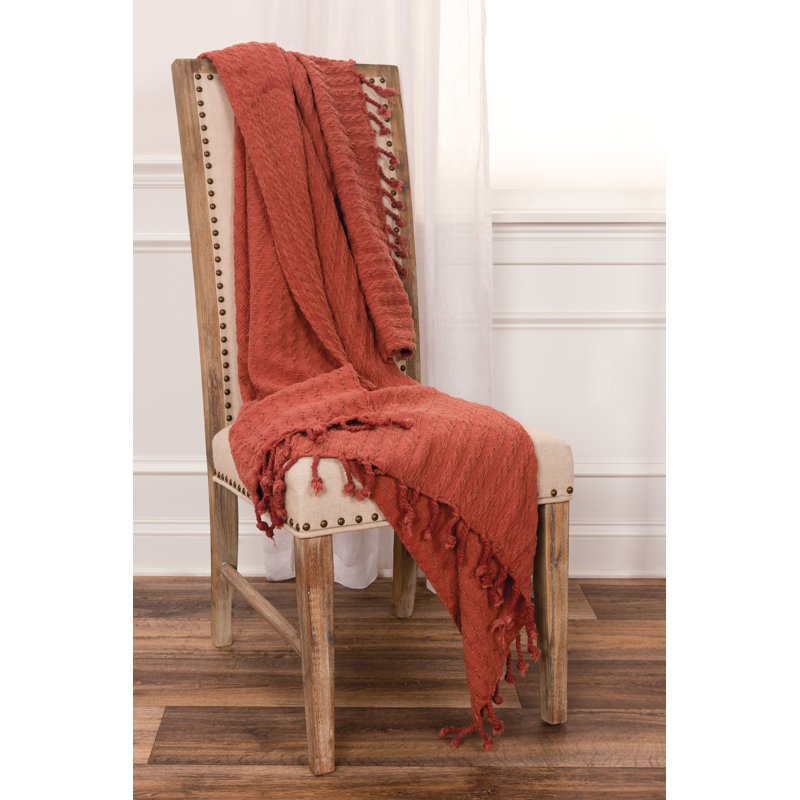 Throw Blanket, Rust