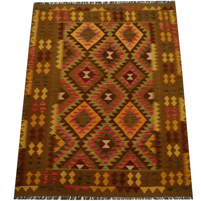 Azpeitia Wool Southwestern Indoor Rug