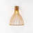Ariel Solid Wood Flush Mounted Sconce