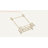 Nazreen 33.5'' Metal Rolling Clothes Rack