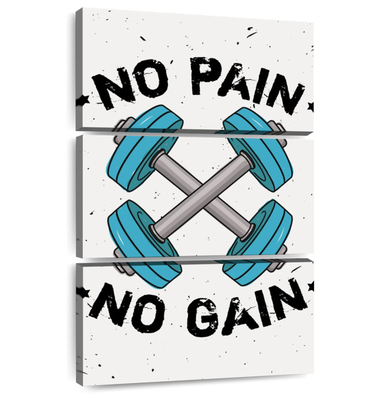 Citation de Tergel No Pain No Gain, H 50 po x l 32 po
