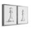Chess Room Study III - Ensemble de 2 reproductions d'art sur toile-1397957311-1397957309