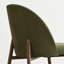 Chaise de salle à manger rembourrée avec pieds en métal Jorge-121780584-121780585