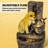 Puppy Theme Fountain,Rustic Style Outdoor Fountain,Garden Fountain