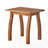 Acacia Wood Accent Side Table-807425658