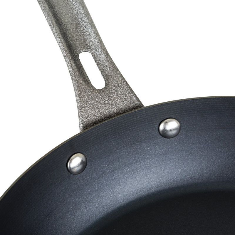 Viking Blue Carbon Steel 10 Inch Fry Pan, 10" W