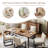 Modern Linen Dining Chairs With Metal Frame-1549926122