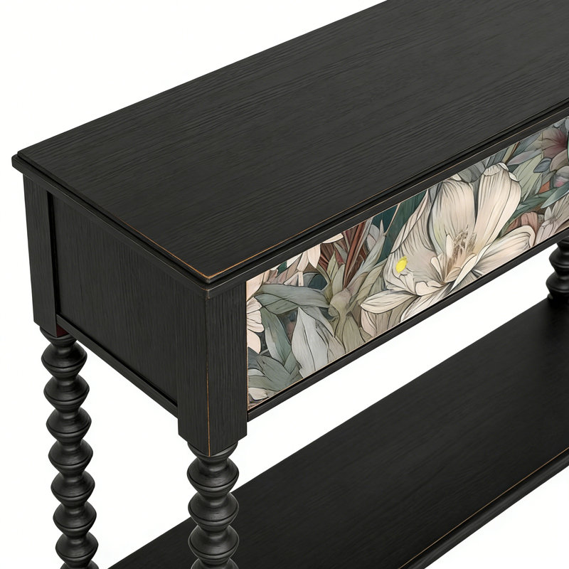 American Retro Solid Wood Console Table